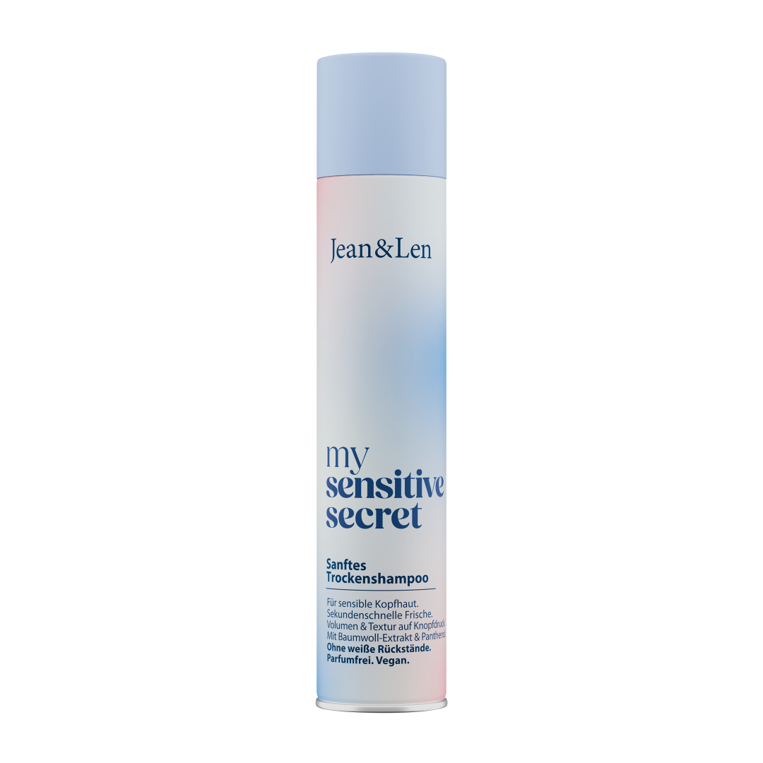 Jean&Len Trockenshampoo my sensitive secret, 200 ml Produktansicht Vorne