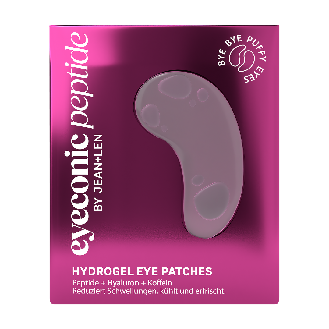 Jean&Len Eyeconic Peptide Hydrogel Augenpads, 2 St Produktansicht Vorne