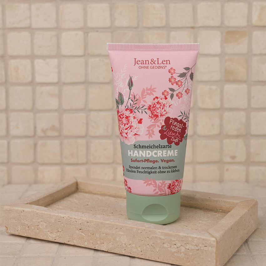 Jean&Len Handcreme Pfingstrose/Litschi, 75 ml Moodshot 1 1