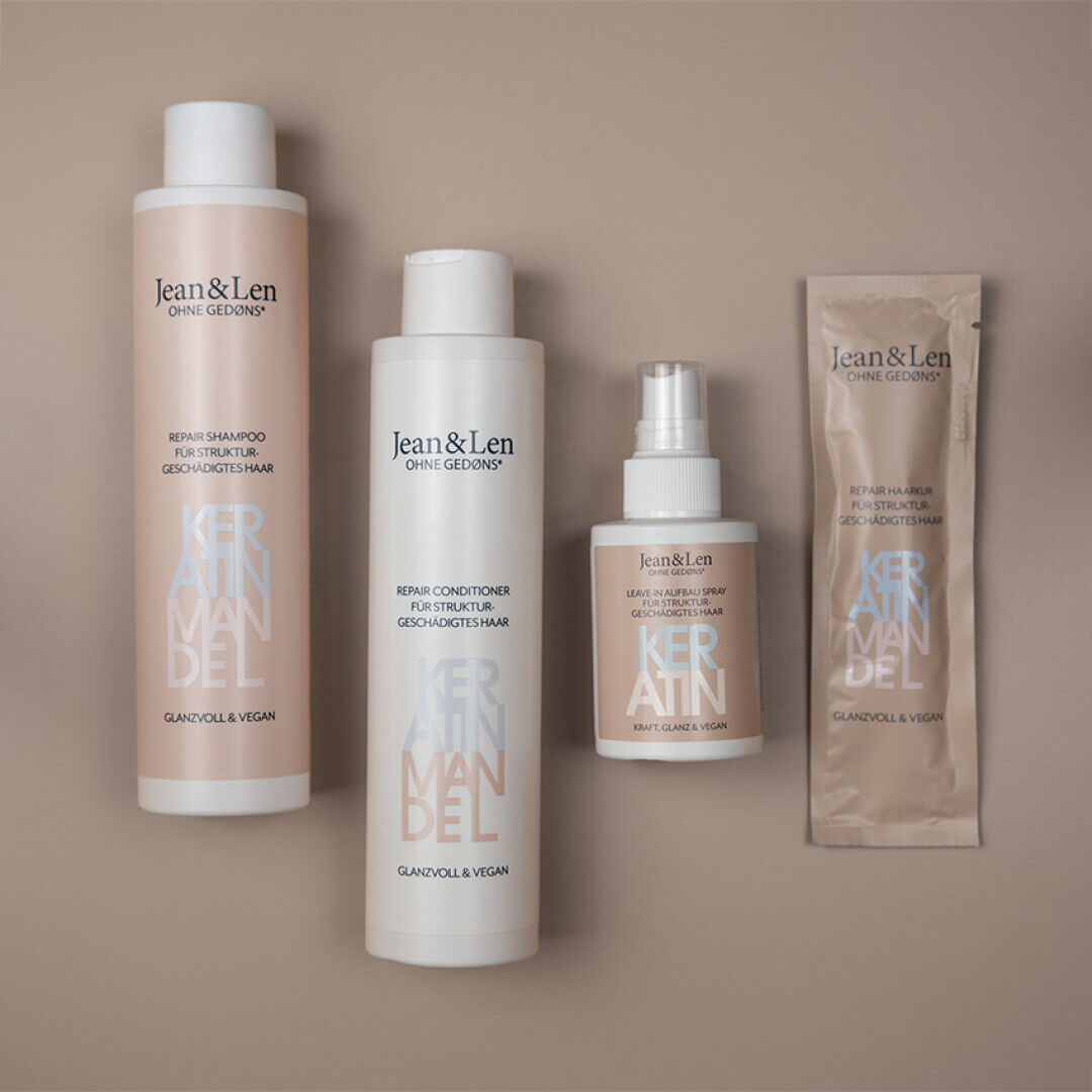 Jean&Len Repair Haarkur Keratin/Mandel, 20 ml Moodshot 2