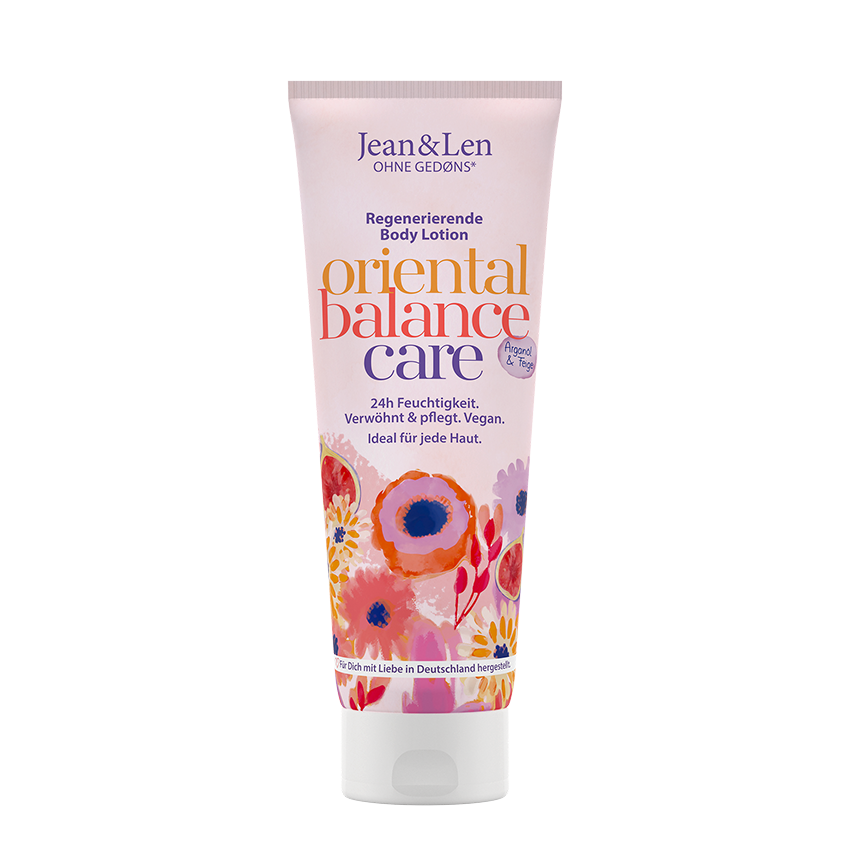 Jean&Len Body Lotion Arganöl/Feige, 250 ml Produktansicht Vorne