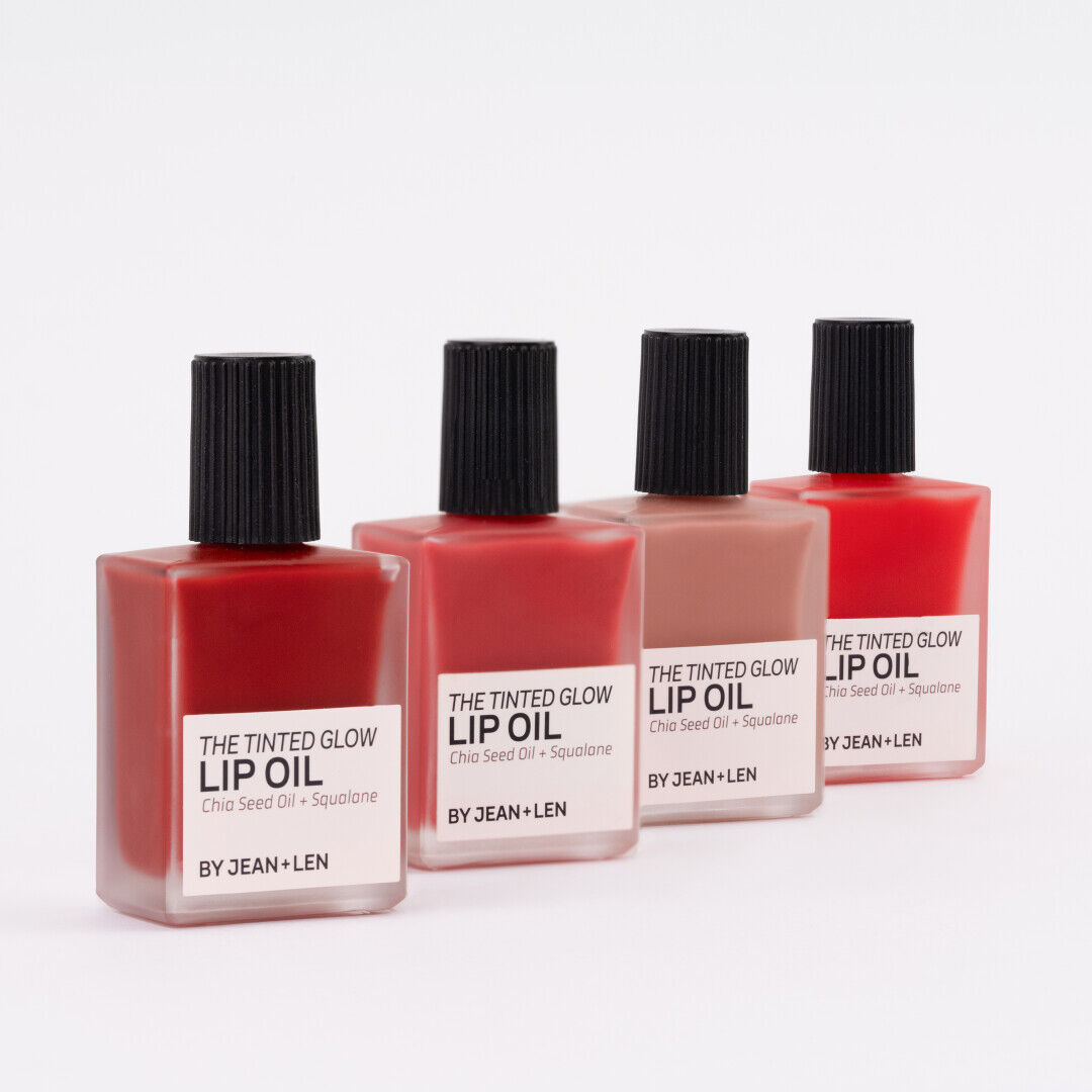 Jean&Len The Tinted Glow Lip Oil 010 Poppy Red, 14 ml Moodshot 2