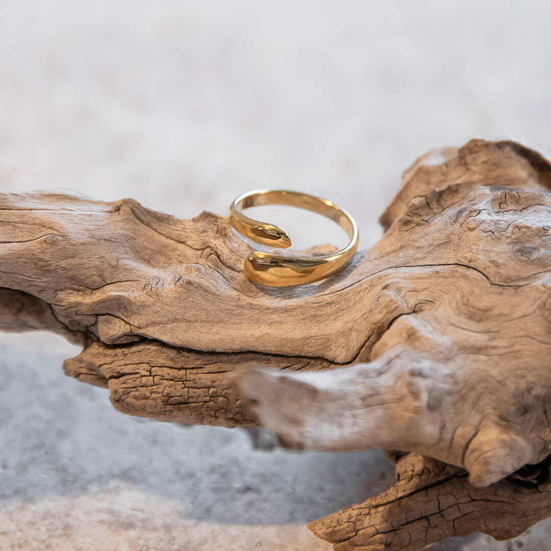 Julia ring in gold Jean&Len1