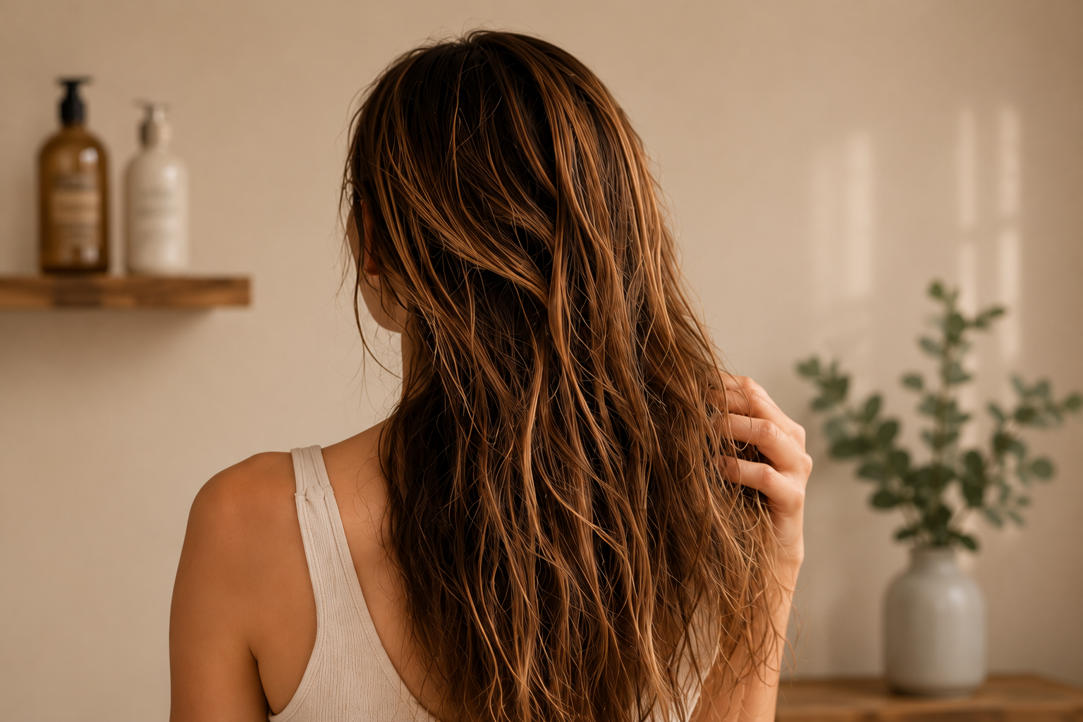 Strapazierte Haare