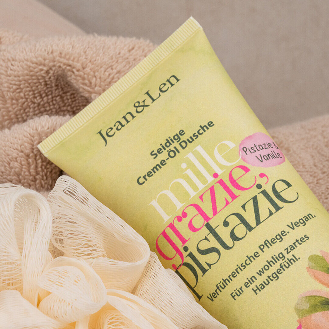 Jean&Len Creme-Öl Dusche Pistazie/Vanille, 250 ml Moodshot 1 4