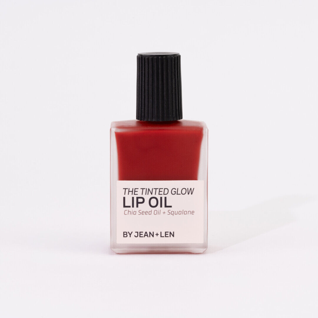 Jean&Len The Tinted Glow Lip Oil 020 Soft Burgundy, 14 ml Moodshot 1