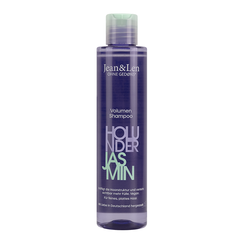 Jean&Len Shampoo Holunder/Jasmin, 300 ml Produktansicht Vorne