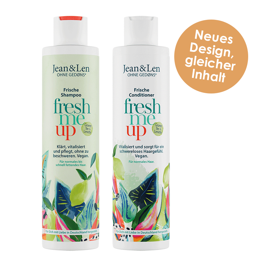 Frische Haarpflegeset Grüner Tee/Limette Frische Haarpflegeset Grüner Tee/Limette
