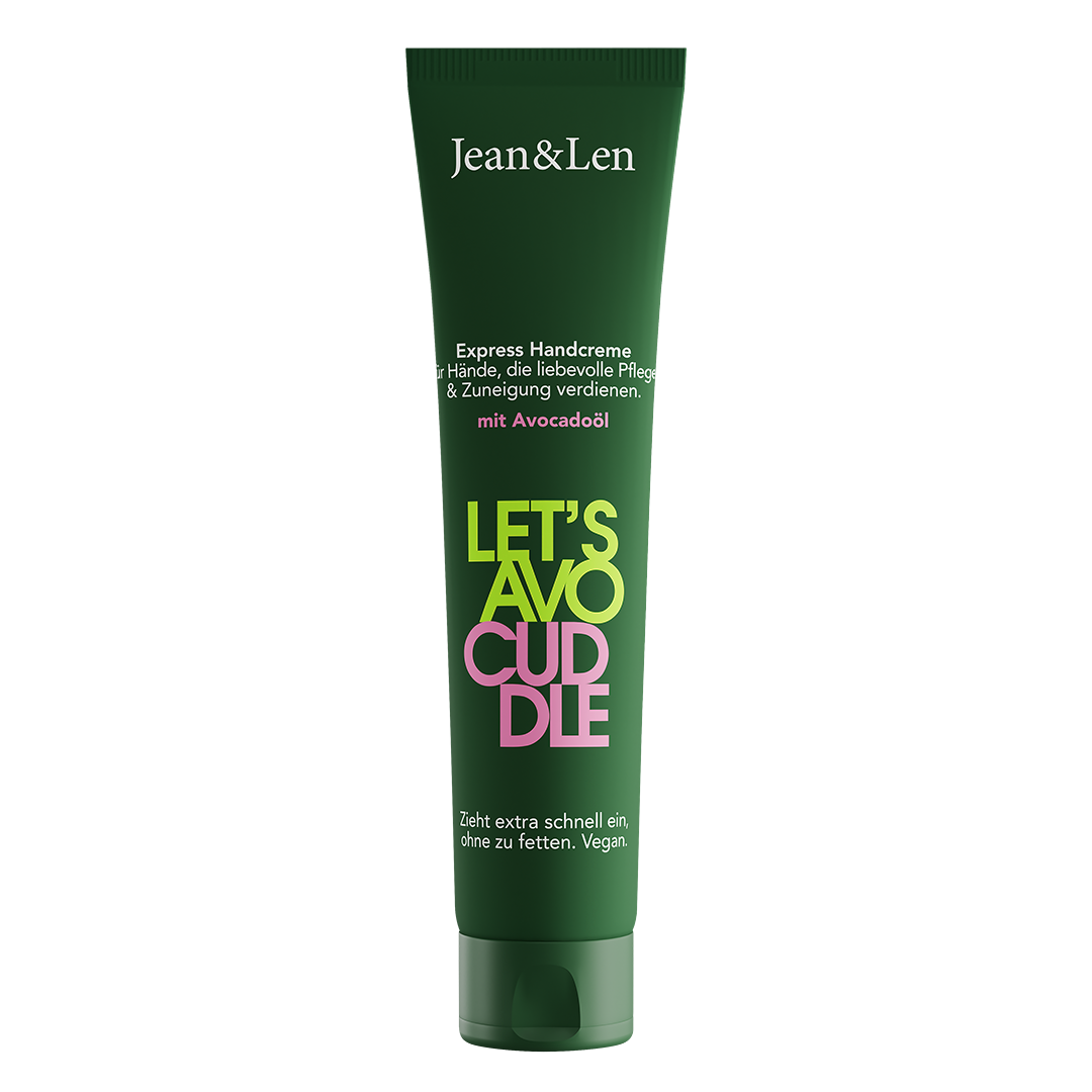 Jean&Len Handcreme Let's Avocuddle, 75 ml Produktansicht Vorne