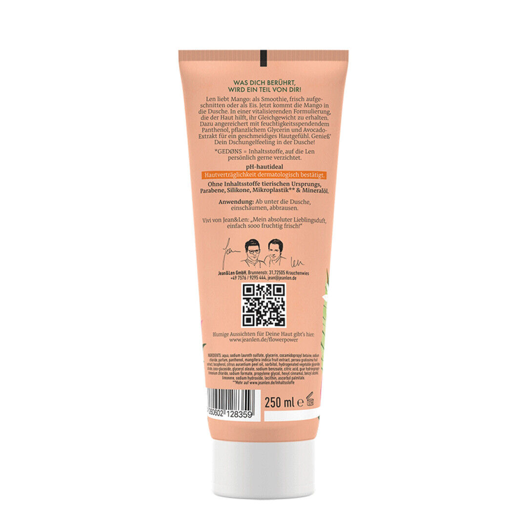 Jean&Len Duschgel Mango/Avocado, 250 ml Moodshot 1 1