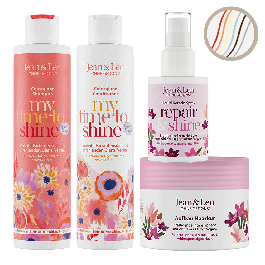 Probierset für coloriertes Haar