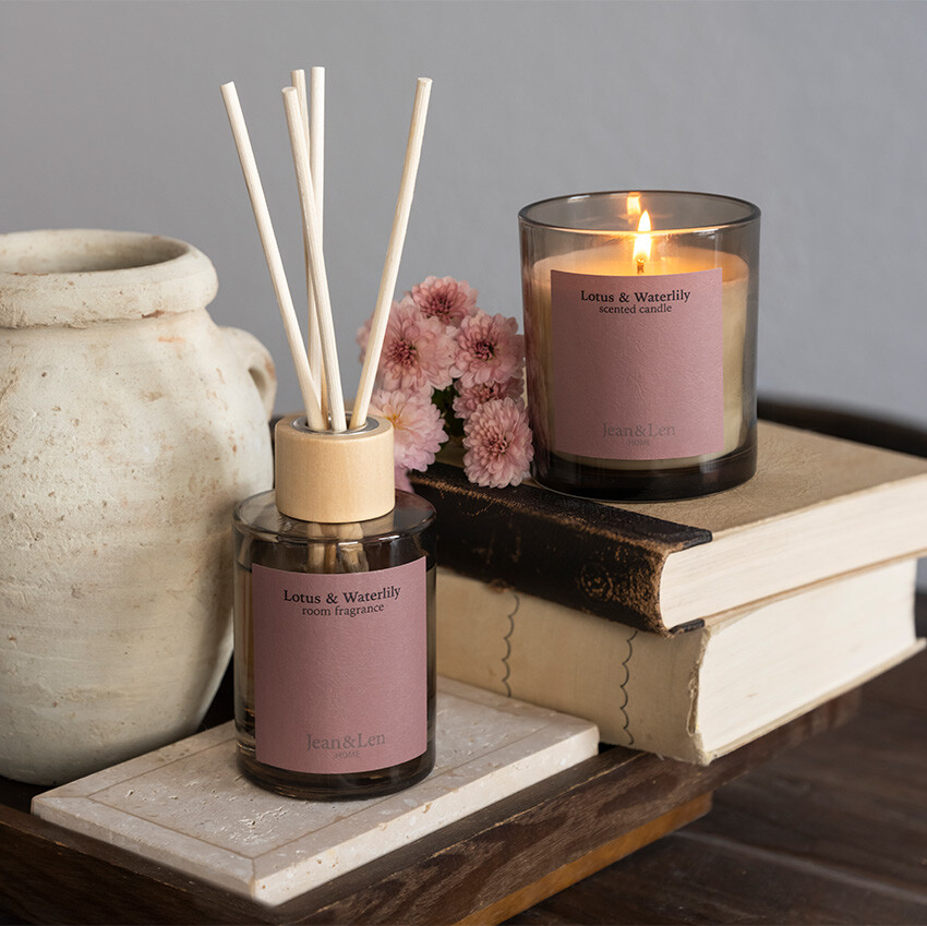 Jean&Len Scented Room Diffusor Lotus & Waterlily, 100 ml Moodshot 1 1