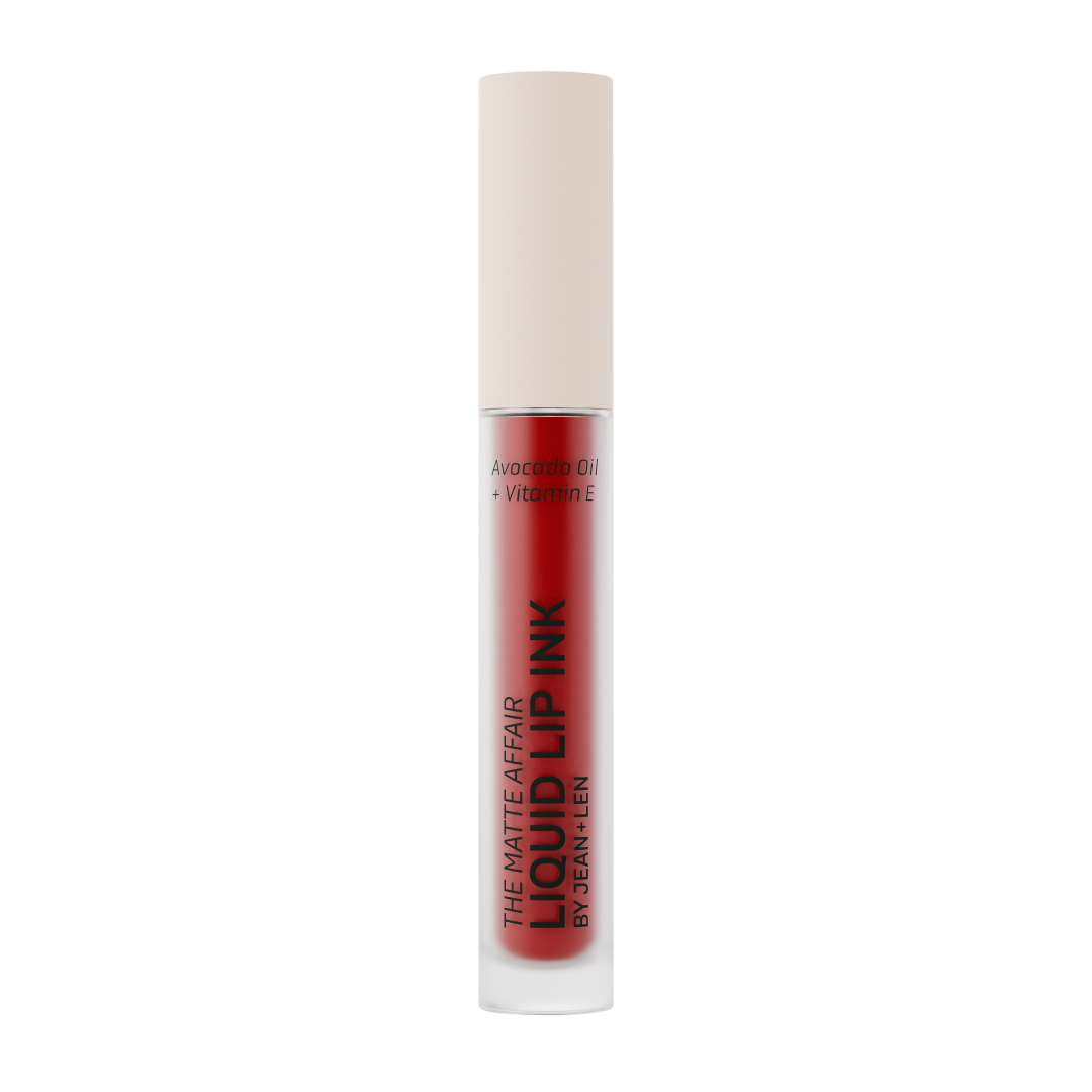 Jean&Len The Matte Affair Liquid Lip Ink 030 Hollywood Red, 4 ml Produktansicht Vorne