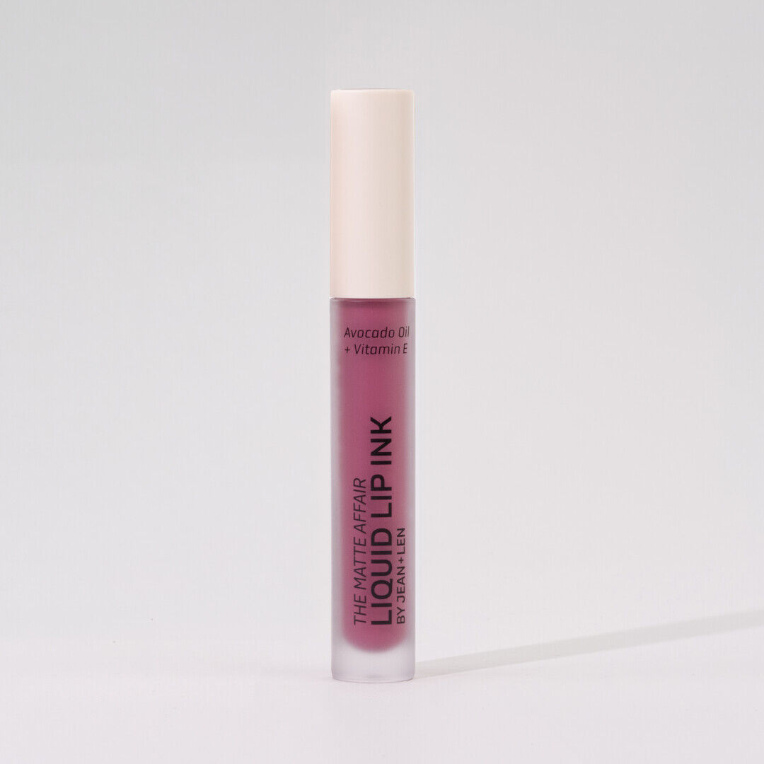 Jean&Len The Matte Affair Liquid Lip Ink 020 Wild Wineberry, 4 ml Moodshot 1