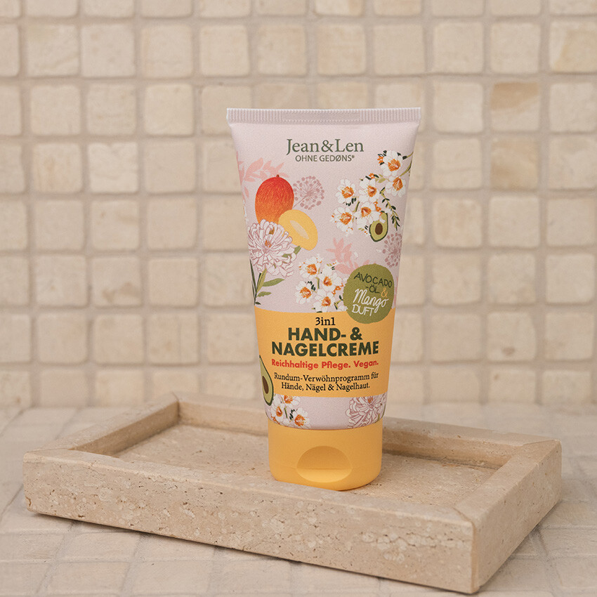 Jean&Len Hand-& Nagelcreme Mango/Avocado, 75 ml Moodshot 1 2