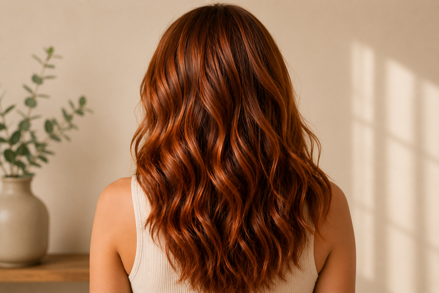 Colorierte Haare
