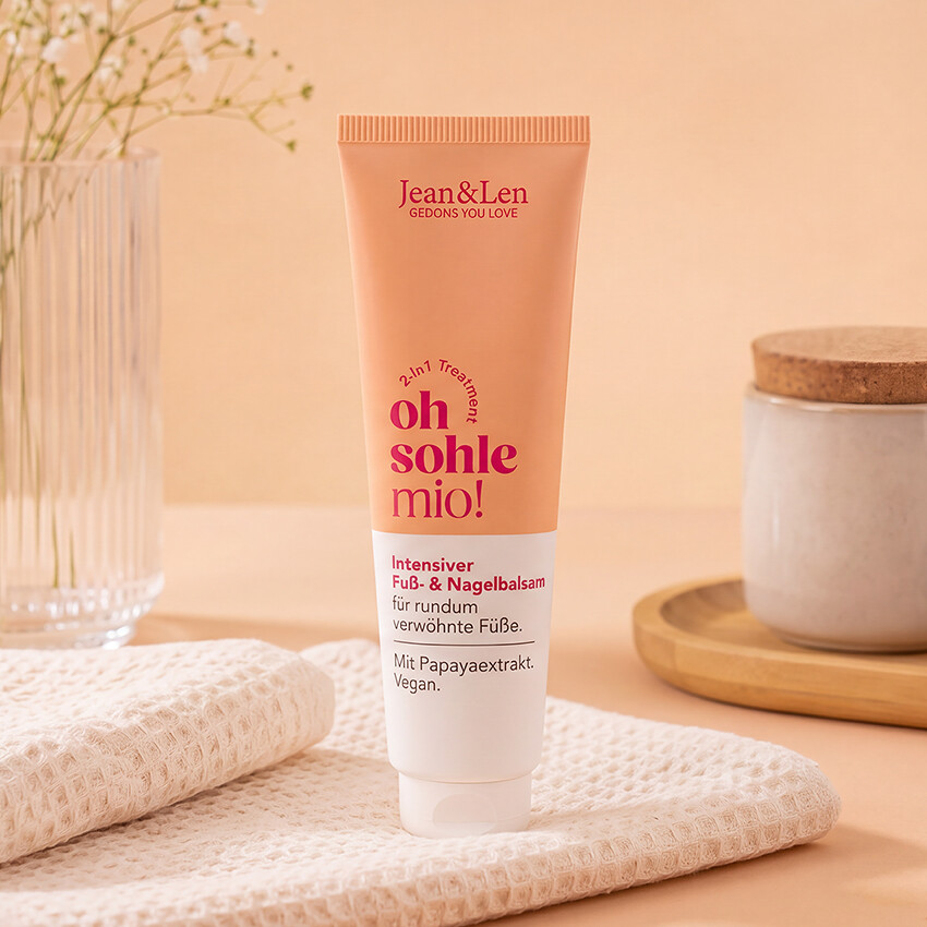 Jean&Len Fuß- & Nagelbalsam Intensiv oh sohle mio, 100 ml Moodshot 1 3