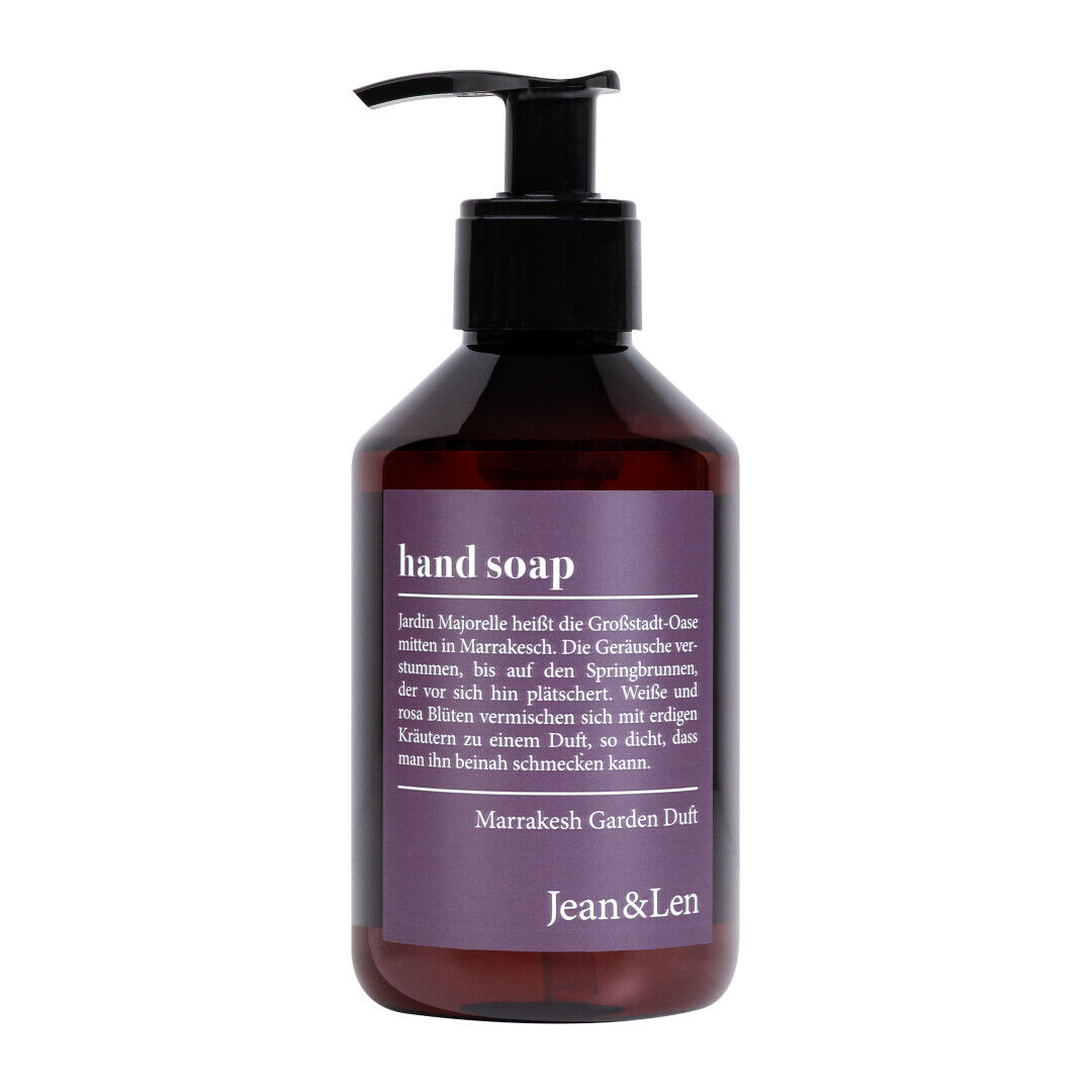 Jean&Len Hand Soap Marrakesh Garden, 250 ml Produktbild 1