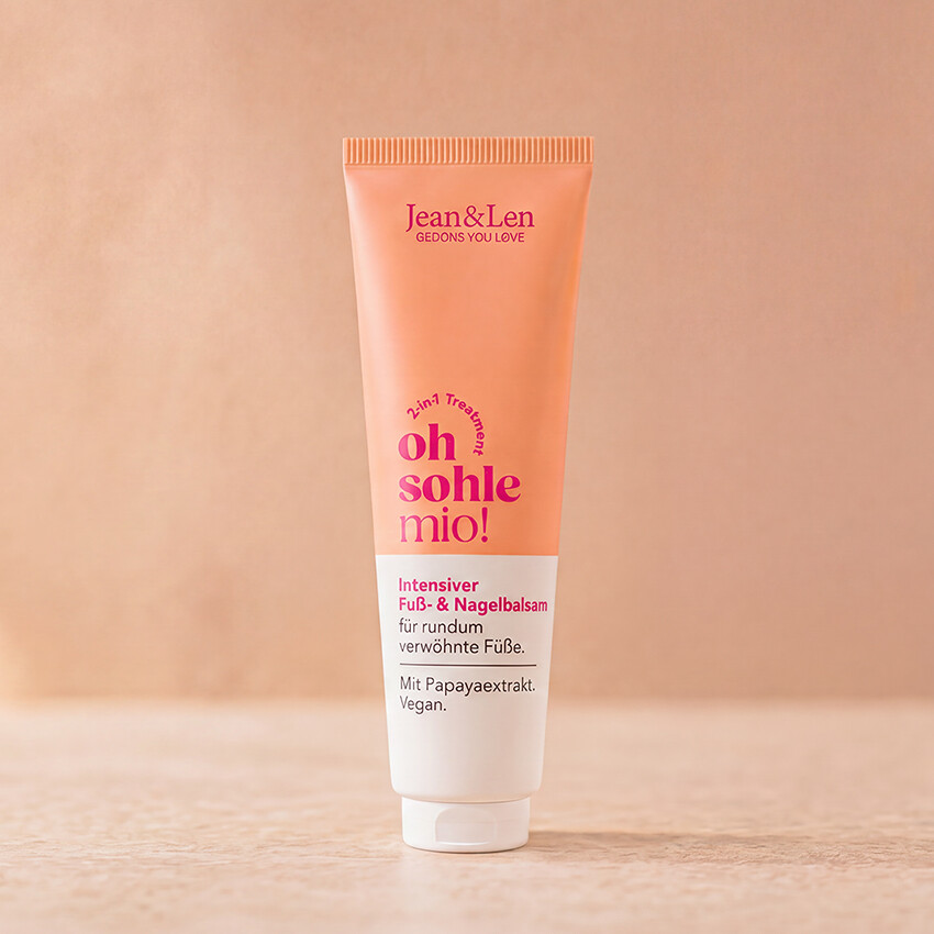 Jean&Len Fuß- & Nagelbalsam Intensiv oh sohle mio, 100 ml Moodshot 1 2