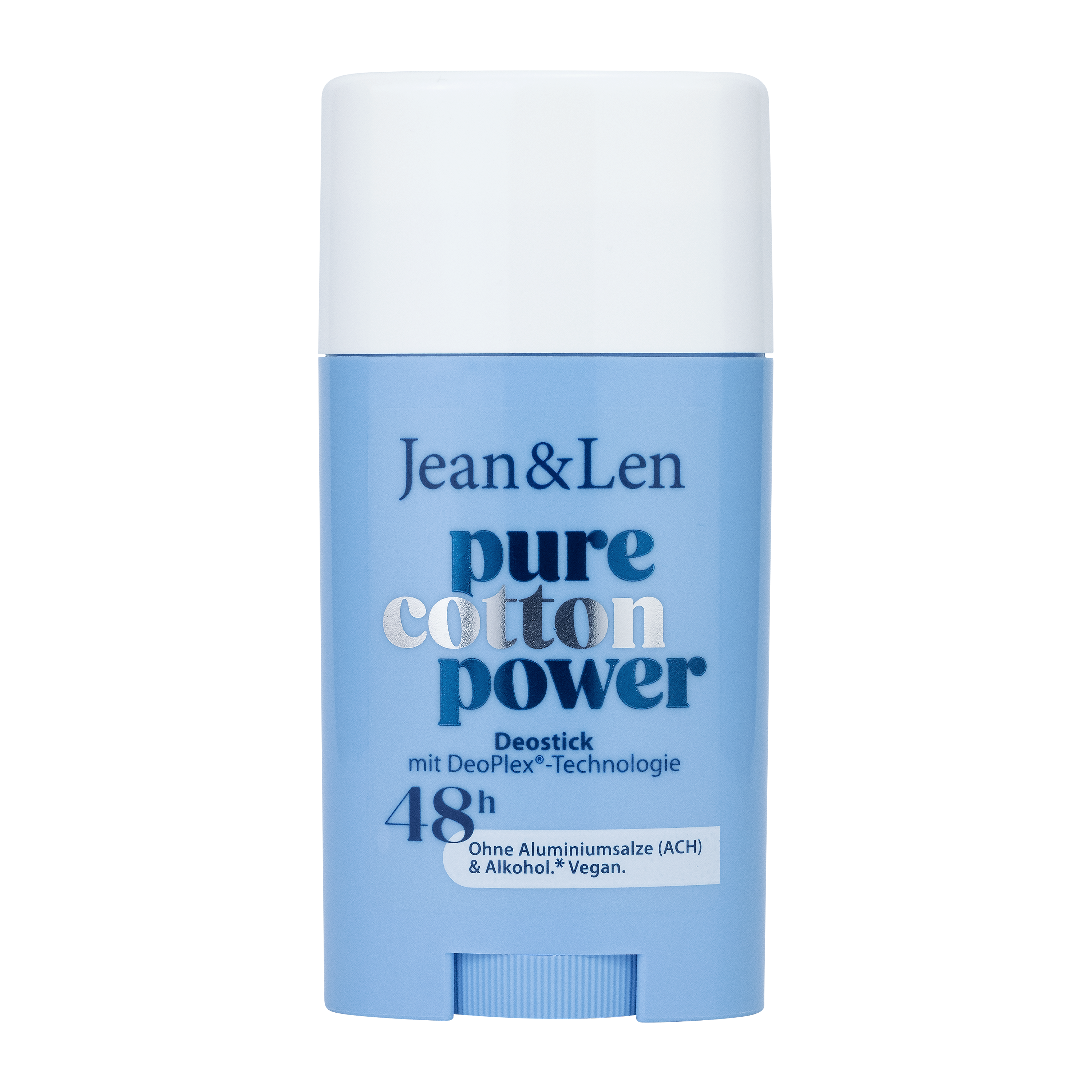 Jean&Len Deostick Pure Cotton Power, 45 g Produktansicht Vorne