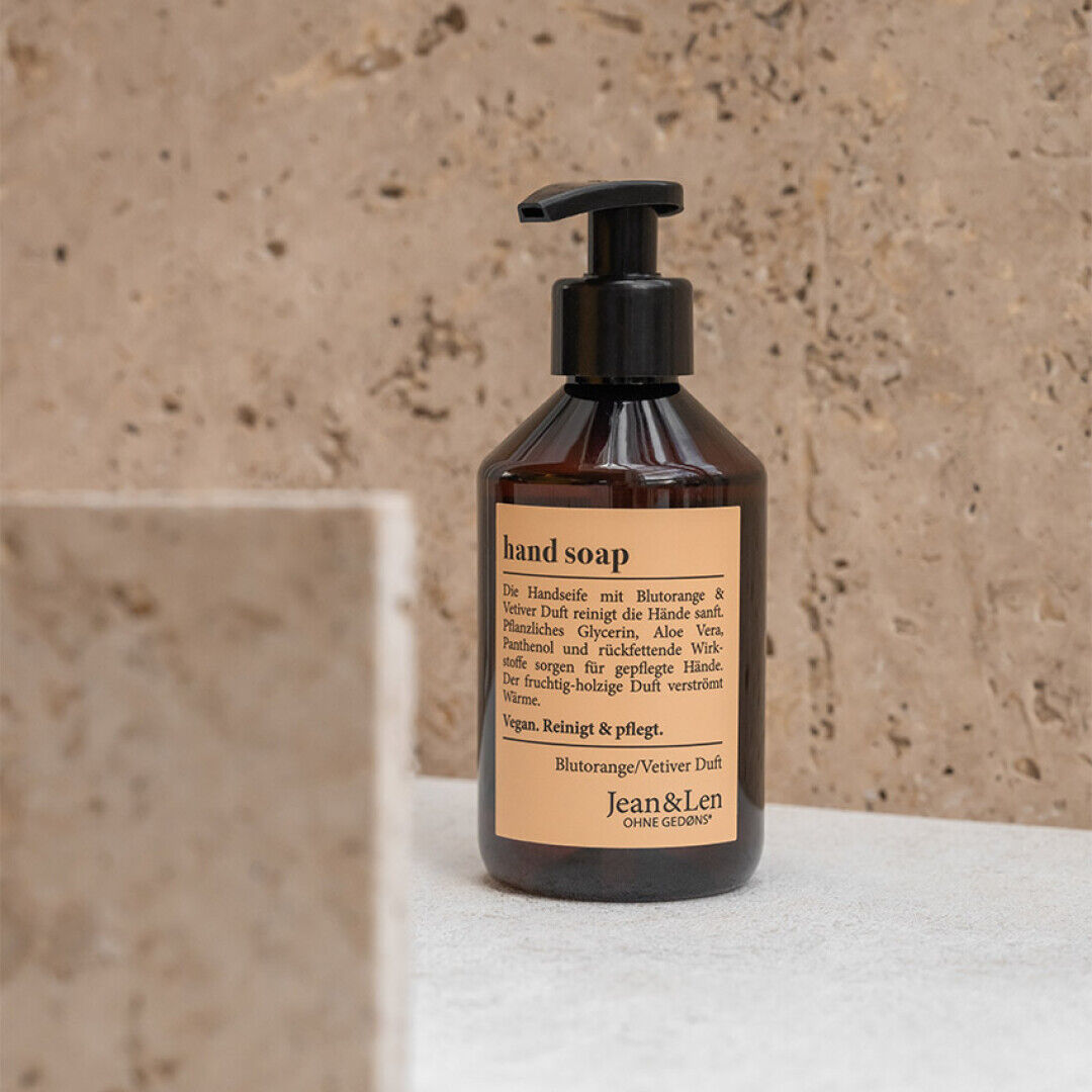 Jean&Len Hand Soap Blutorange/Vetiver Moodshot 1 1