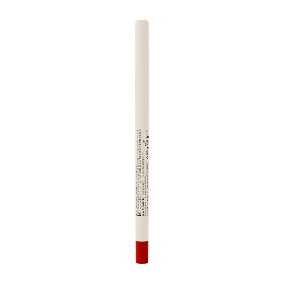 Jean&Len The Sculpting 10H Lip Liner 030 Hollywood Red, 0,29 g Produktansicht Hinten