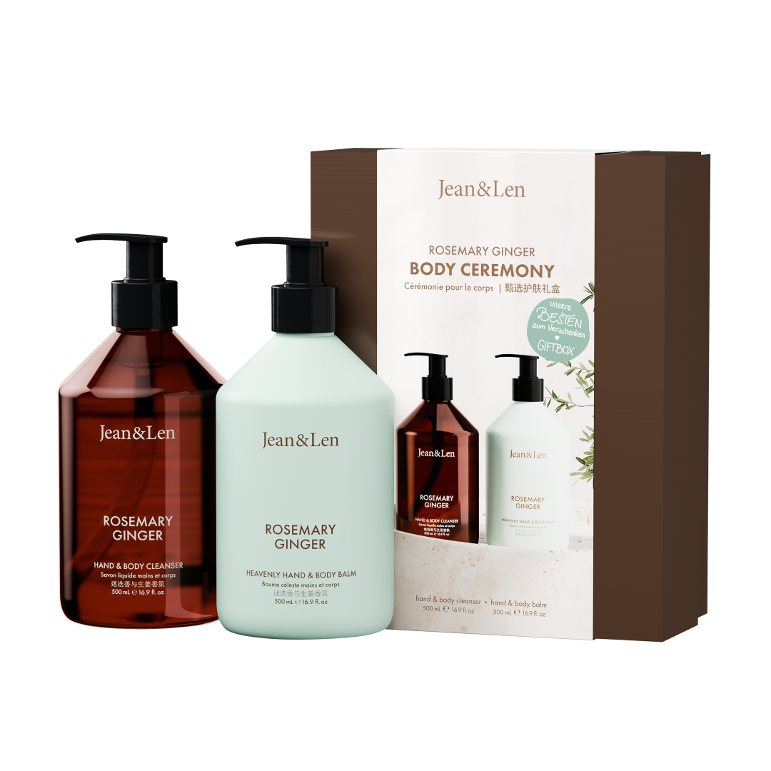 Jean&Len Body Ceremony Rosemary/Ginger Produktansicht Vorne