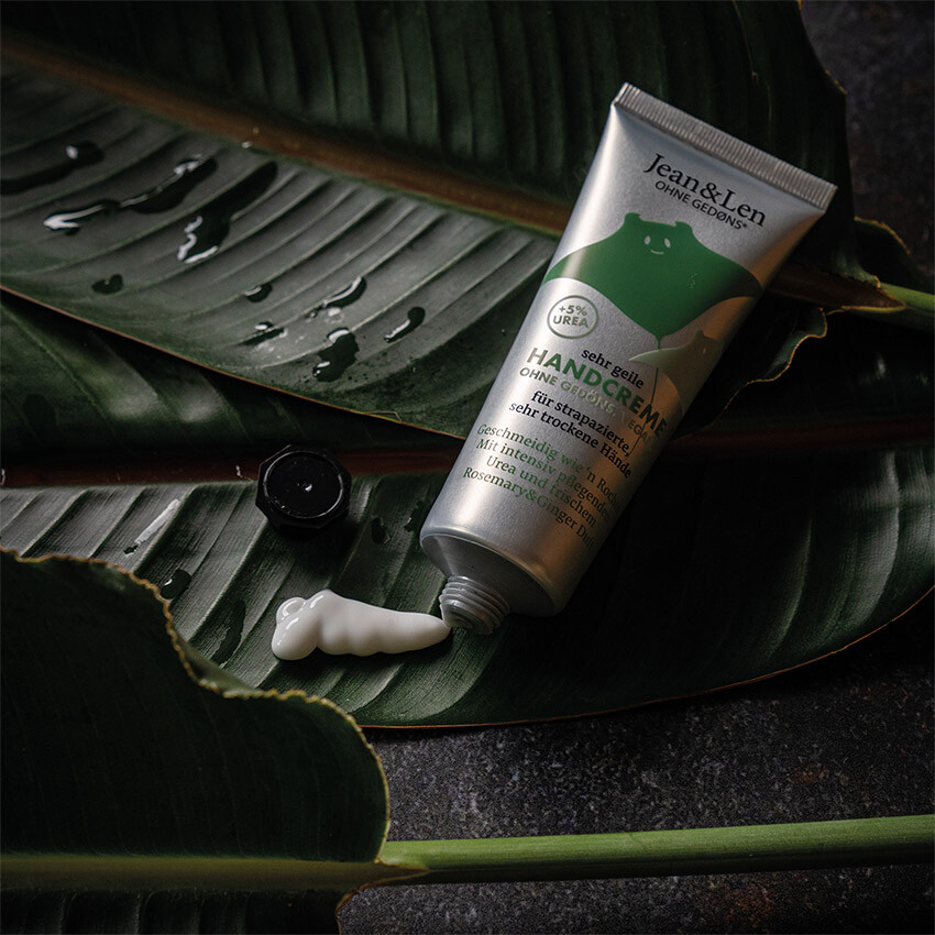 Urea Handcreme sehr geile Handcreme Rosemary/Ginger | Jean&Len Urea Handcreme sehr geile Handcreme Rosemary/Ginger | Jean&Len