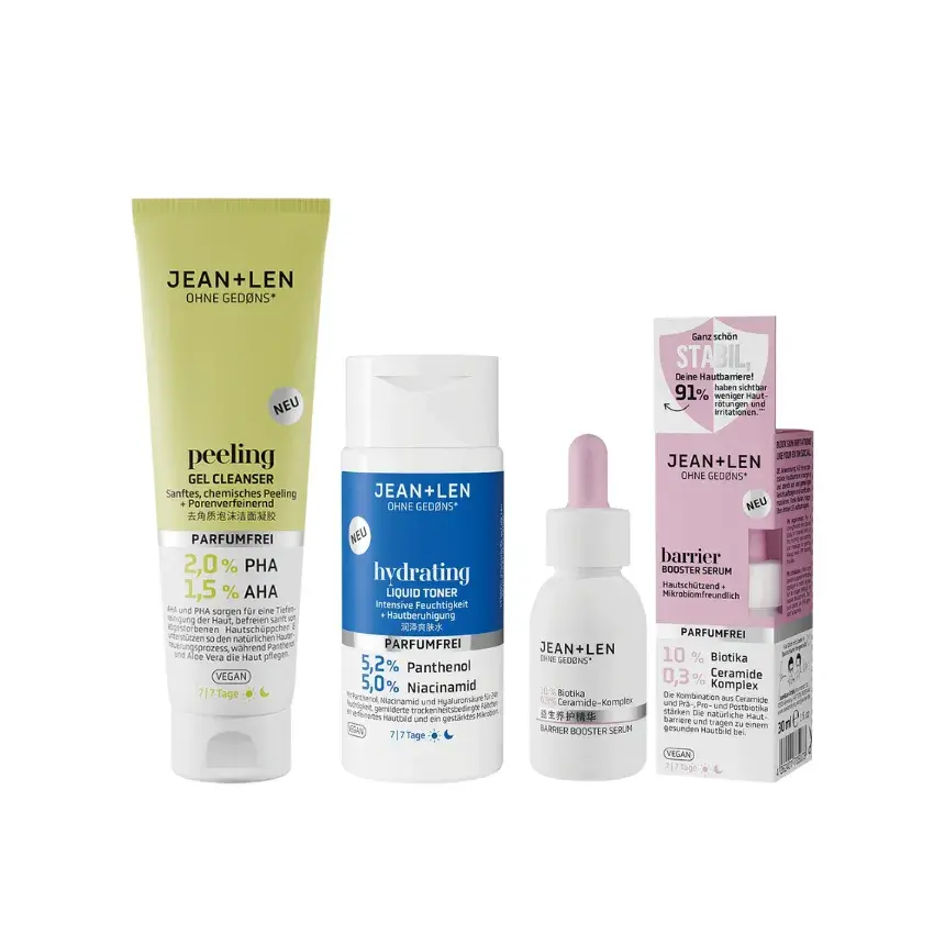 Gesichtspflege-fuer-unebene-Haut-Produktset Gesichtspflege-fuer-unebene-Haut-Produktset