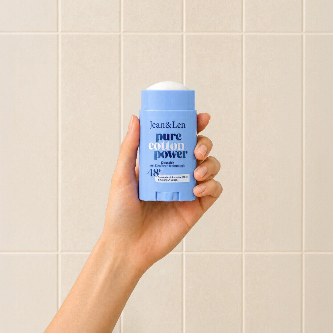 Jean&Len Deostick Pure Cotton Power, 45 g Moodshot 1