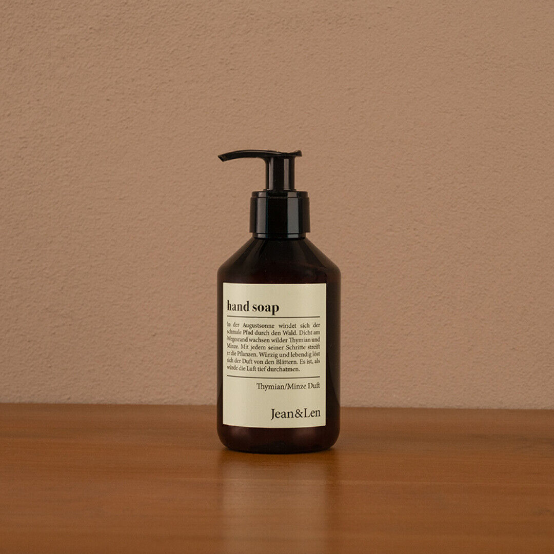 Jean&Len Hand Soap Thymian/Minze, 250 ml Moodshot 1 3