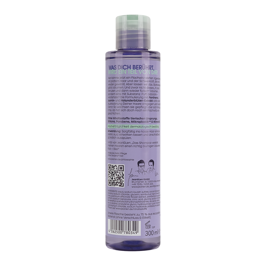 Jean&Len Shampoo Holunder/Jasmin, 300 ml Moodshot 1 1