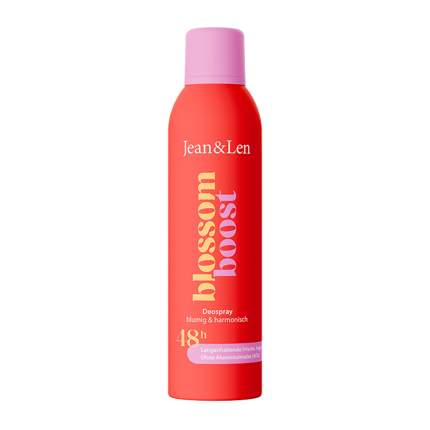 Jean&Len Deospray Blossom Boost, 150ml Produktansicht Vorne