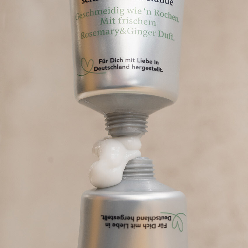 Urea Handcreme sehr geile Handcreme Rosemary/Ginger | Jean&Len Urea Handcreme sehr geile Handcreme Rosemary/Ginger | Jean&Len