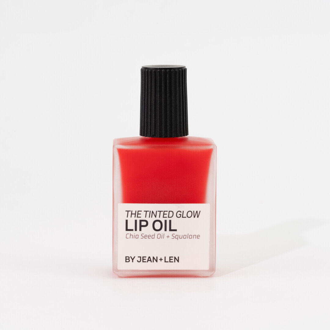 Jean&Len The Tinted Glow Lip Oil 010 Poppy Red, 14 ml Moodshot 1