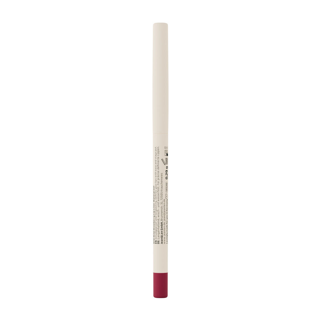 Jean&Len The Sculpting 10H Lip Liner 020 Wild Wineberry, 0,29 g Produktansicht Hinten