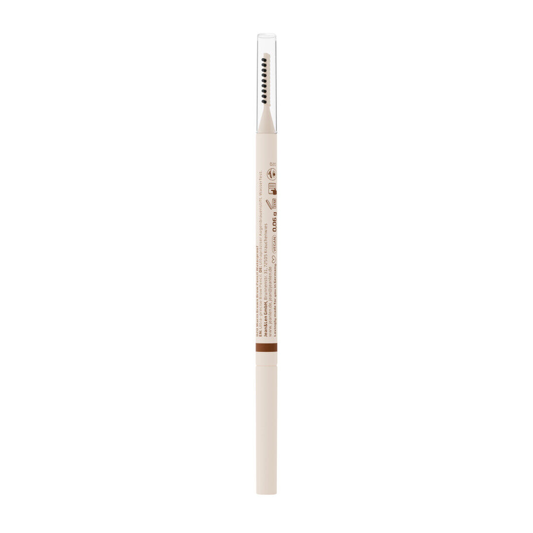 Jean&Len The Precise Brow Pencil 020 Warm Brown, 0,06 g Produktansicht Hinten