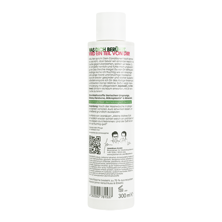 Jean&Len Pflege Conditioner Jojoba/Apfel, 300 ml Moodshot 1