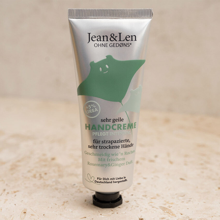 Urea Handcreme sehr geile Handcreme Rosemary/Ginger | Jean&Len Urea Handcreme sehr geile Handcreme Rosemary/Ginger | Jean&Len