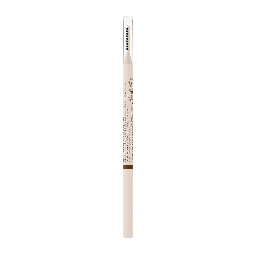 Jean&Len The Precise Brow Pencil 030 Natural Brown, 0,06 g Produktansicht Hinten