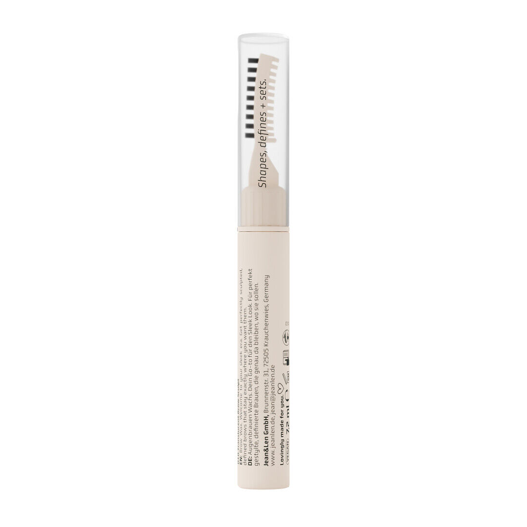 Jean&Len The Sleek Look Brow Sculpt 010 Translucent, 7,2 ml Produktansicht Hinten