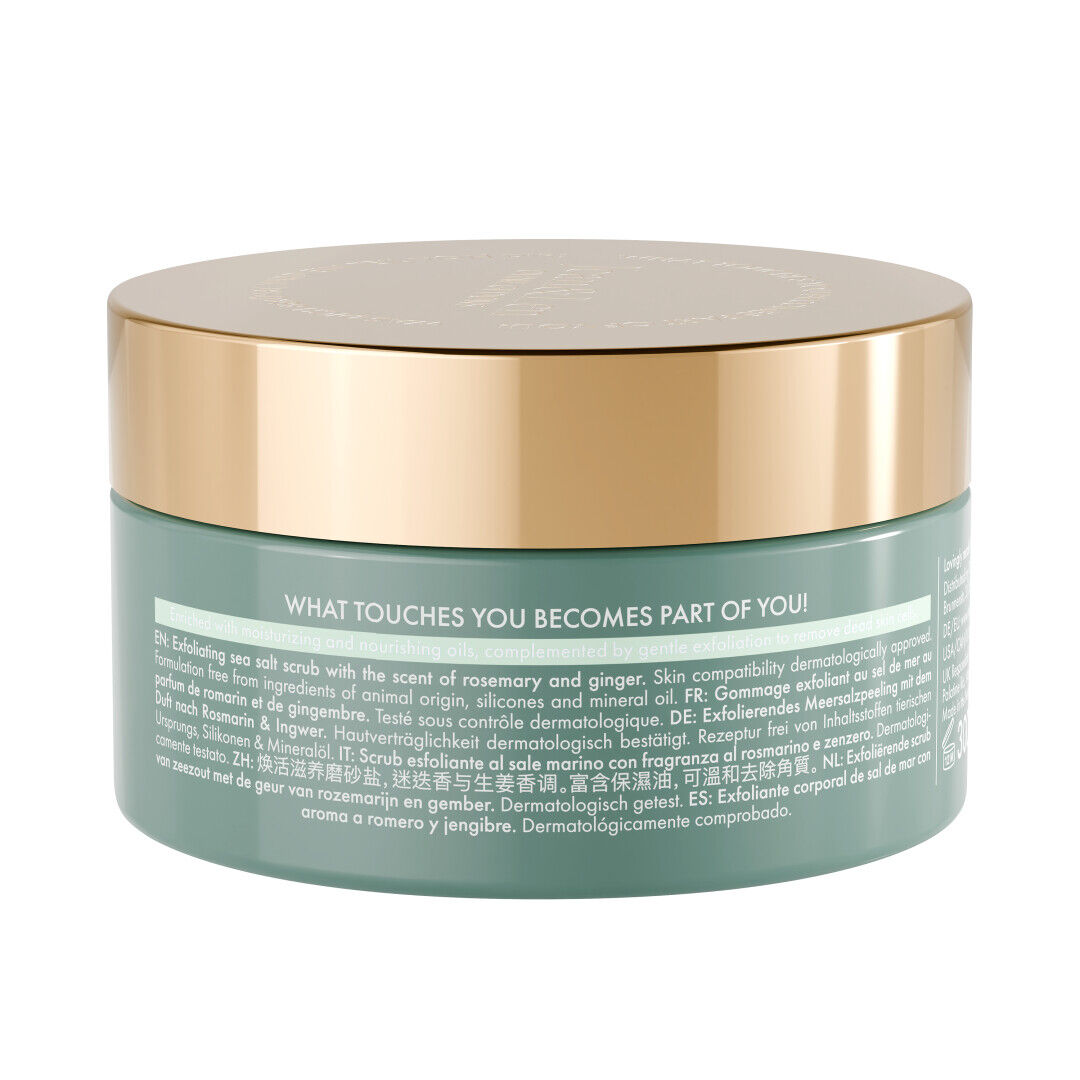 Jean&Len Salt Scrub Rosemary/Ginger INT, 300 g Produktansicht Hinten