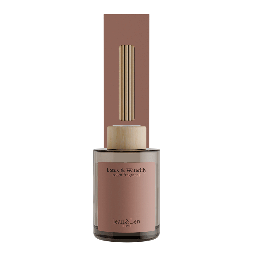 Jean&Len Scented Room Diffusor Lotus & Waterlily, 100 ml Produktansicht Vorne