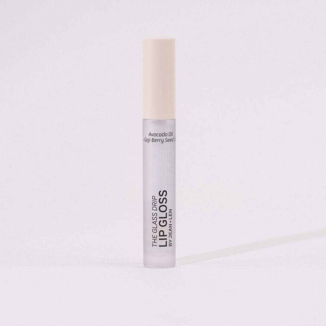 Jean&Len The Glass Drip Lip Gloss 010 Sugar Clear, 4 ml Moodshot 1