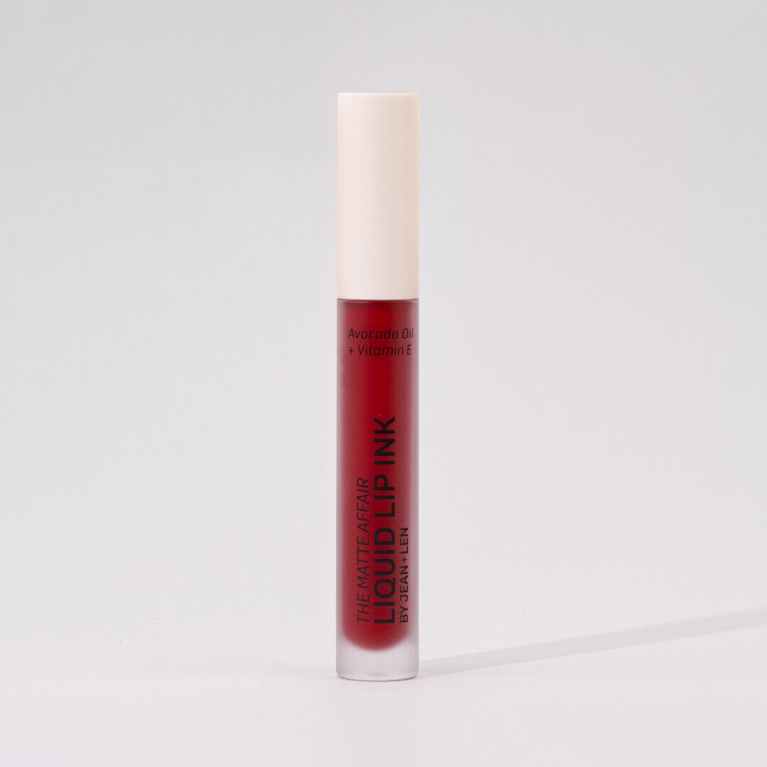 Jean&Len The Matte Affair Liquid Lip Ink 030 Hollywood Red, 4 ml Moodshot 1