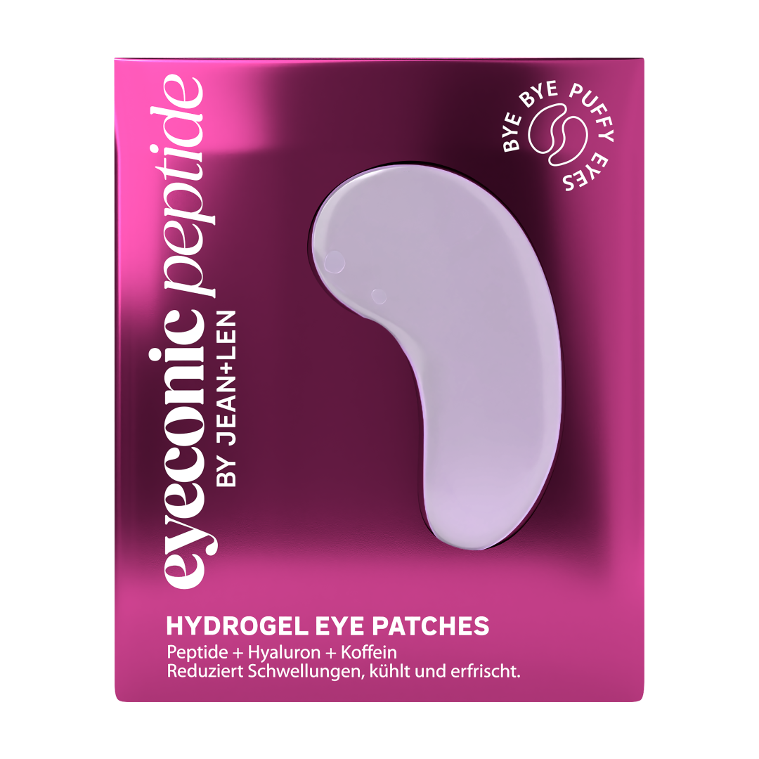 Jean&Len Eyeconic Peptide Hydrogel Augenpads, 2 St Produktansicht Vorne