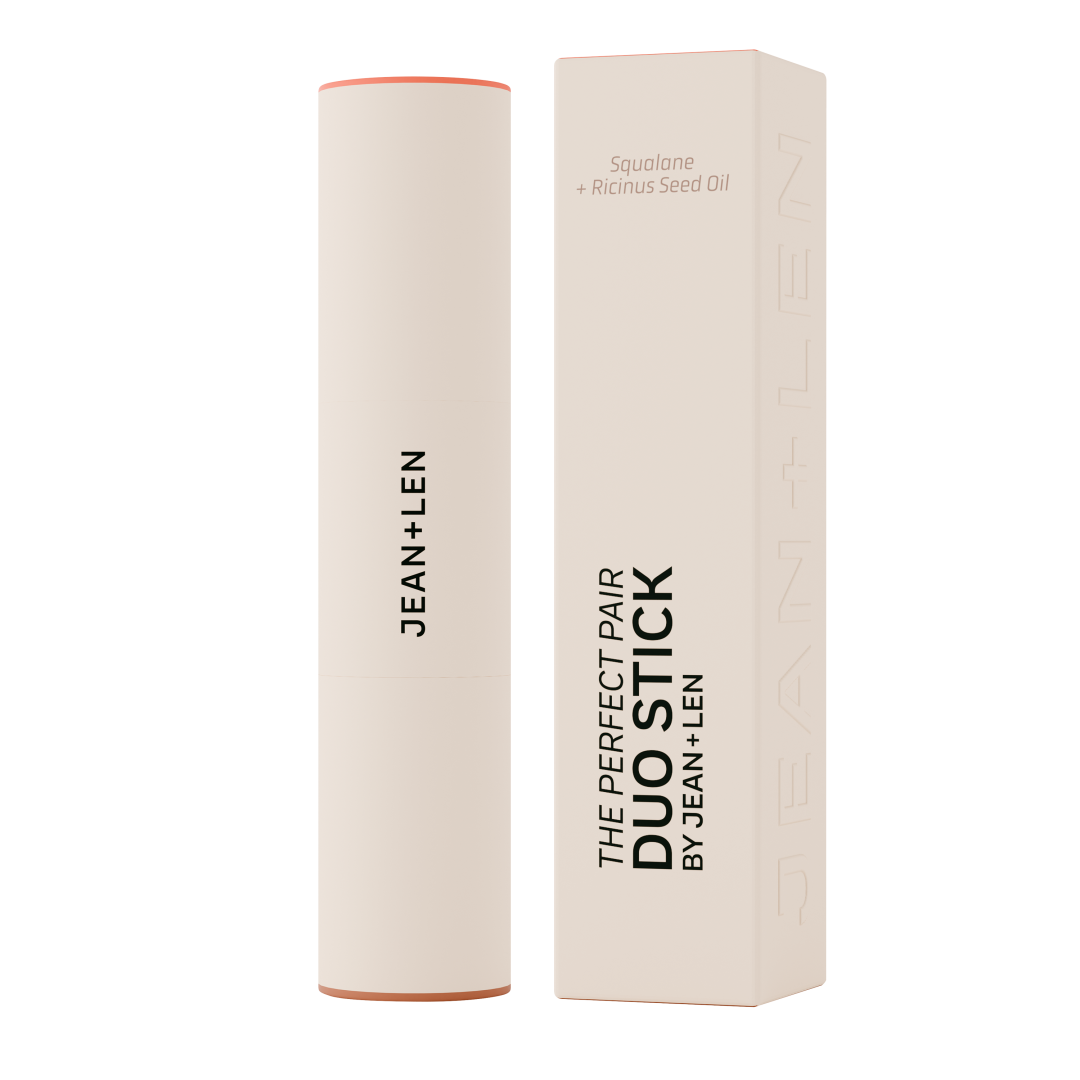 Jean&Len The Perfect Pair Duo Stick 02 Papaya Sunset, 15 g Produktansicht Vorne