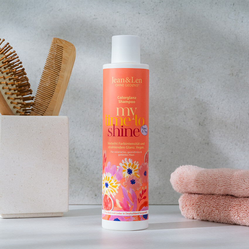 Jean&Len Colorglanz Shampoo Arganöl/Feige, 300 ml Moodshot 1 4