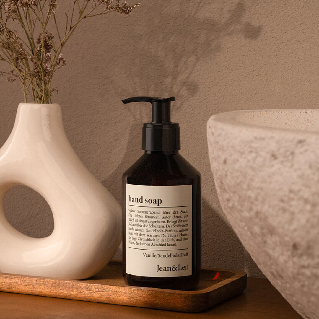 Jean&Len Hand Soap Vanille/Sandelholz, 250 ml Moodshot 1 1