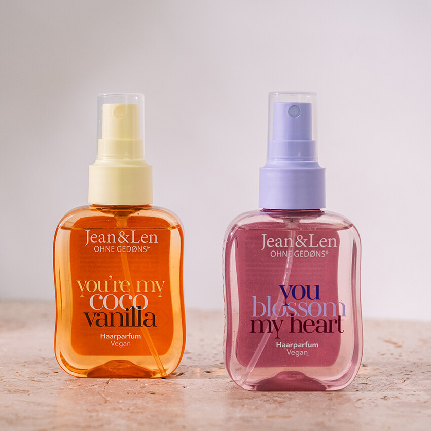 Haarparfum für blumige Haarerfrischung